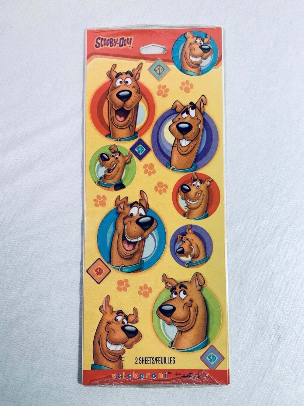 Scooby Doo Stickers 2 Sheets